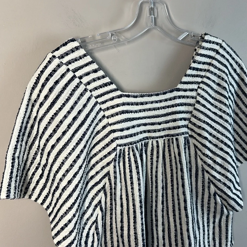 Madewell Texture & Thread Butterfly Top in Isley Stripe Top Size XS - Picture 13 of 13